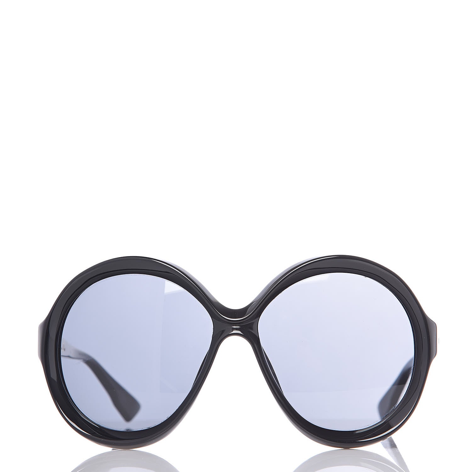 Christian Dior Acetate Bianca Sunglasses Black 3 of 9