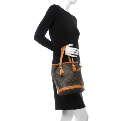Louis Vuitton Monogram Petit Bucket 23 2 of 17