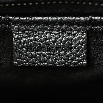Celine Drummed Calfskin Nano Luggage Black 6 of 10