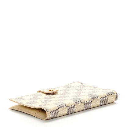 Louis Vuitton Damier Azur Small Ring Agenda Cover 4 of 6
