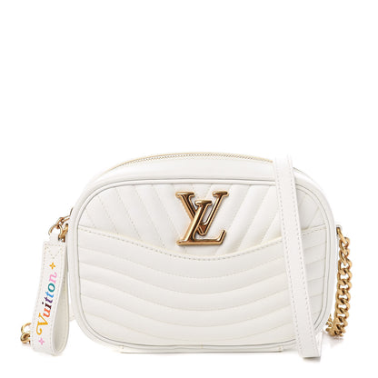 Louis Vuitton Calfskin New Wave Camera Bag White 1 of 11