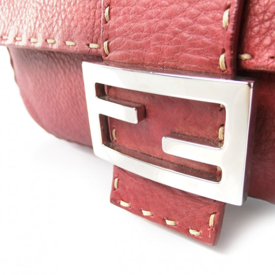 Leather Selleria Baguette Red