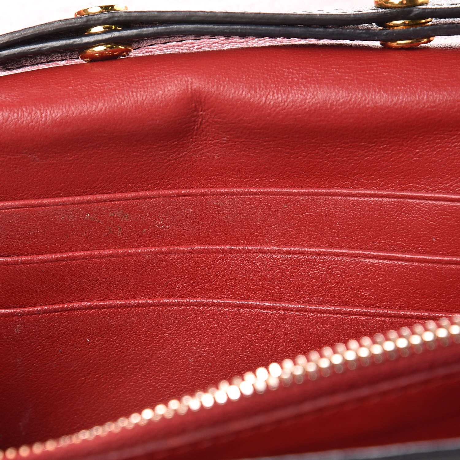 Prada Soft Calf Crossbody Wallet Black Fuoco 12 of 13
