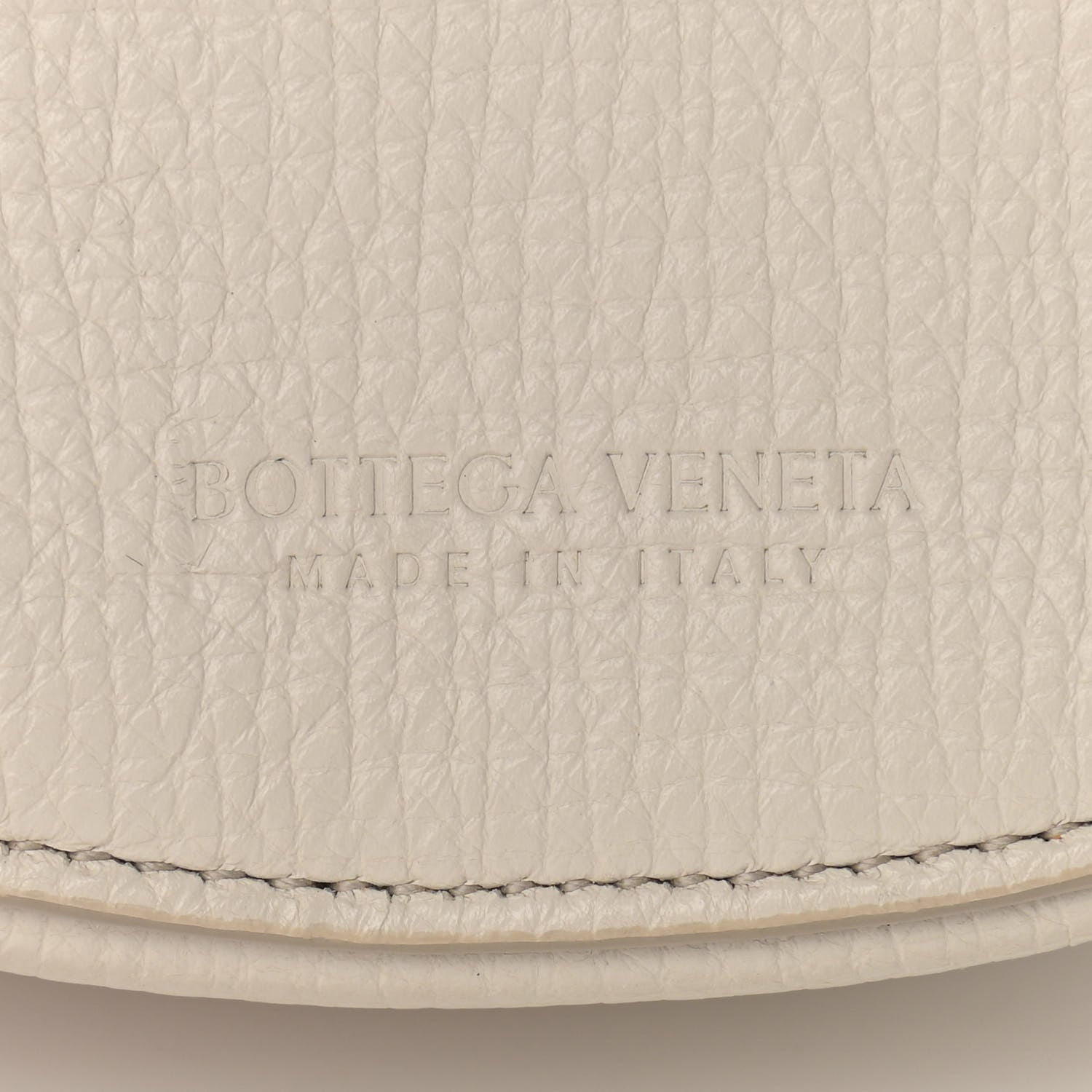 Bottega Veneta Palmellato Calfskin Rounded Belt Bag Plaster 6 of 10