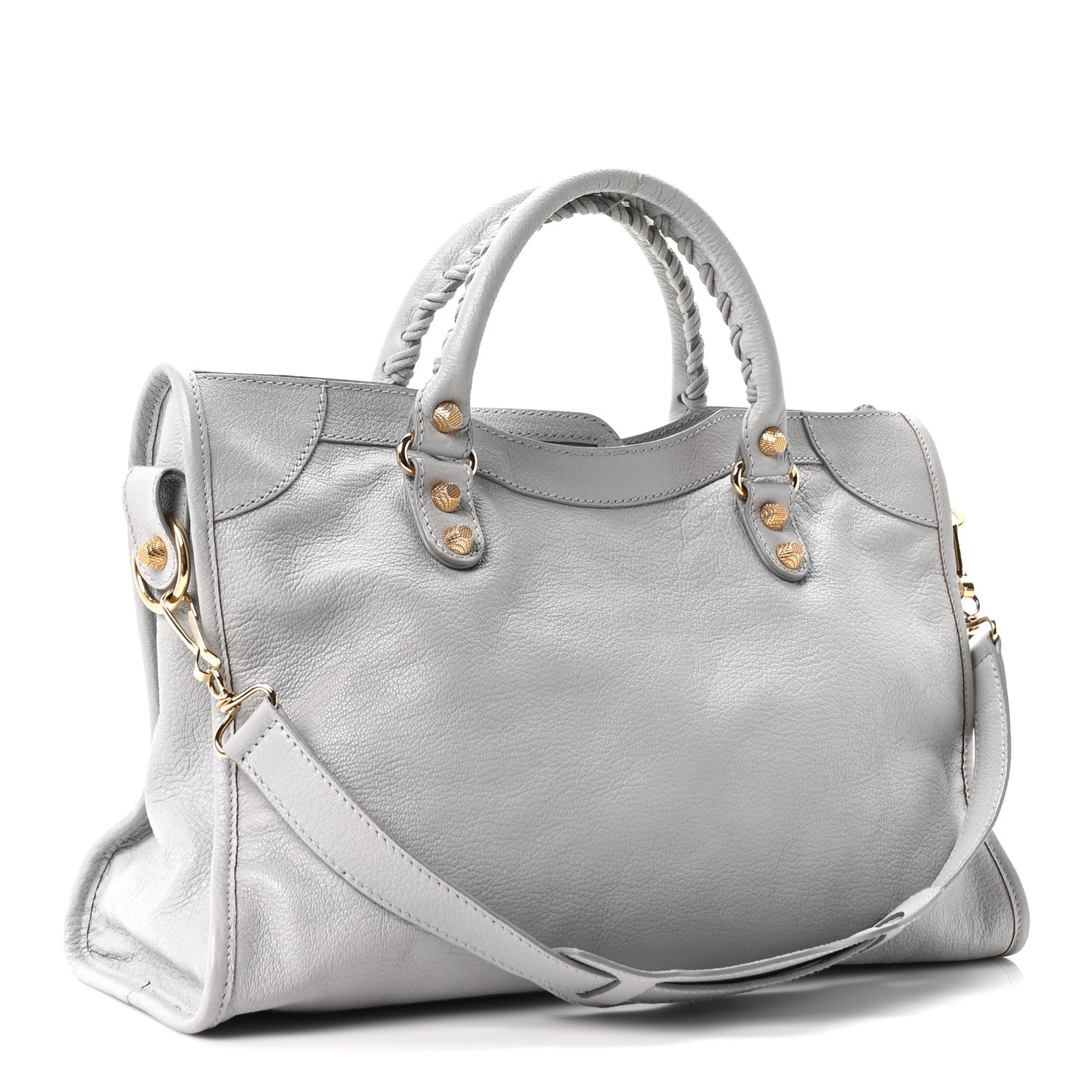 Balenciaga Chevre Giant 12 Gold Hardware City Gris Glace 3 of 10