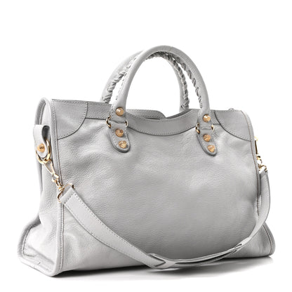 Balenciaga Chevre Giant 12 Gold Hardware City Gris Glace 3 of 10