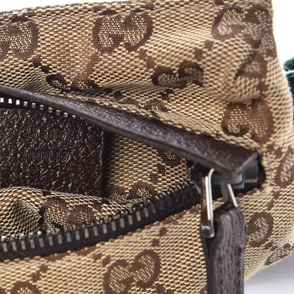 Gucci Monogram Web Belt Bag Dark Brown 8 of 9