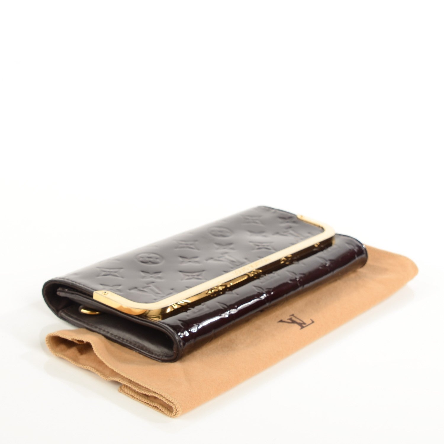 Louis Vuitton Vernis Rossmore MM Amarante 4 of 8