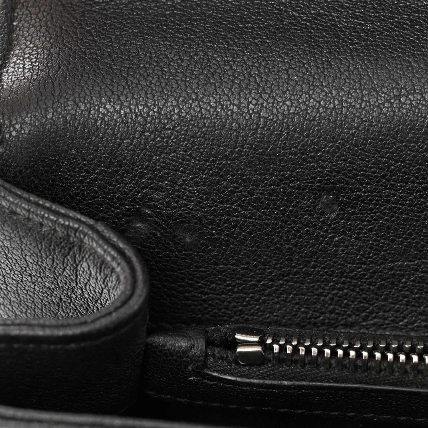 Saint Laurent Sheepskin Matelasse Chevron Monogram Medium College Bag Black 12 of 13