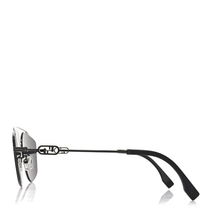 Fendi Metal Fendi O'lock Sunglasses FE40079U Black 3 of 7