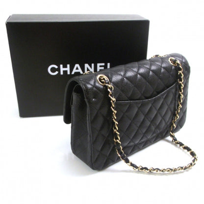 Chanel Caviar Quilted Medium Double Flap Black 3 of 11