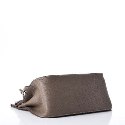 Hermes Taurillon Clemence Jypsiere 31 Etoupe 4 of 8