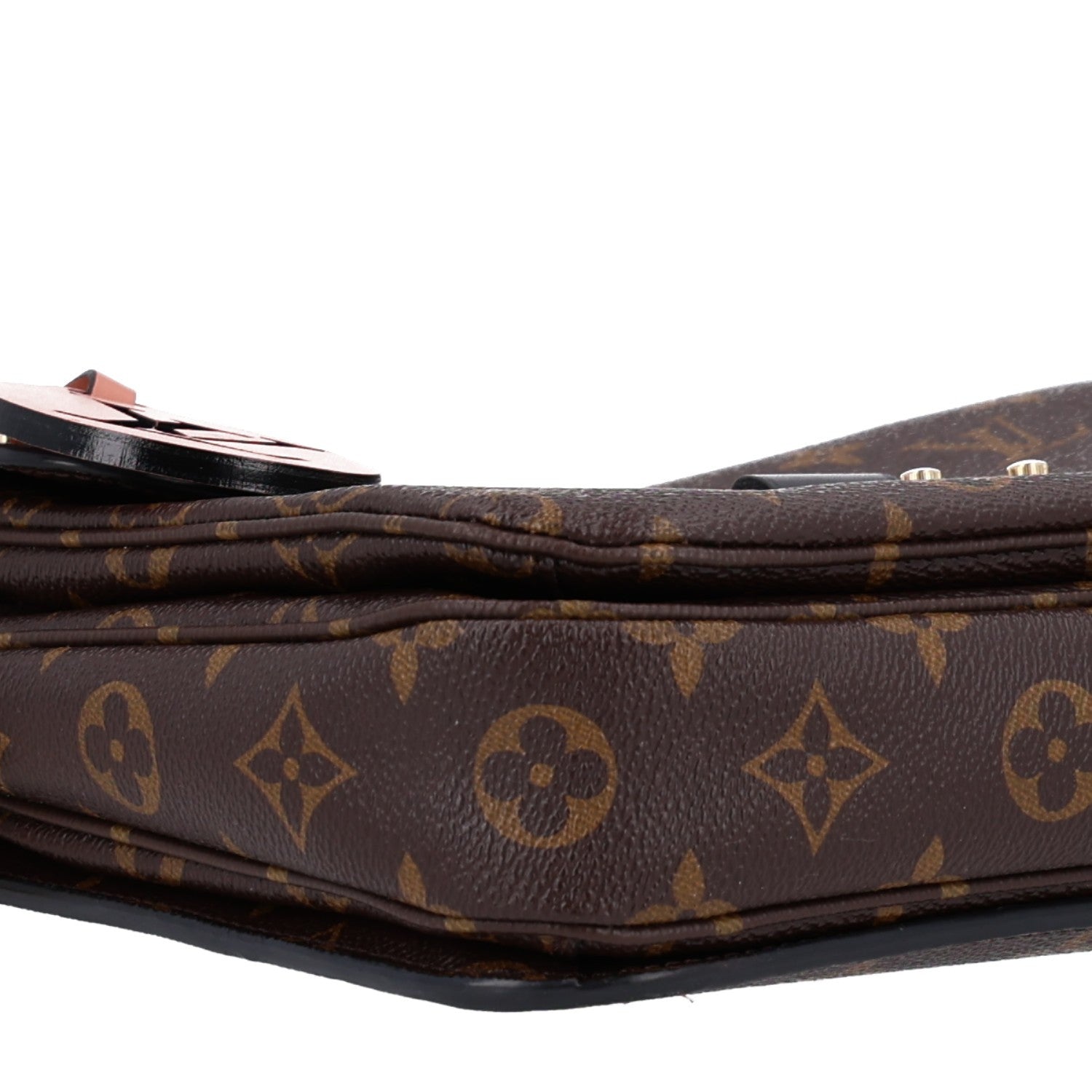 Louis Vuitton Monogram Braided Pochette Metis Coquelicot 9 of 10