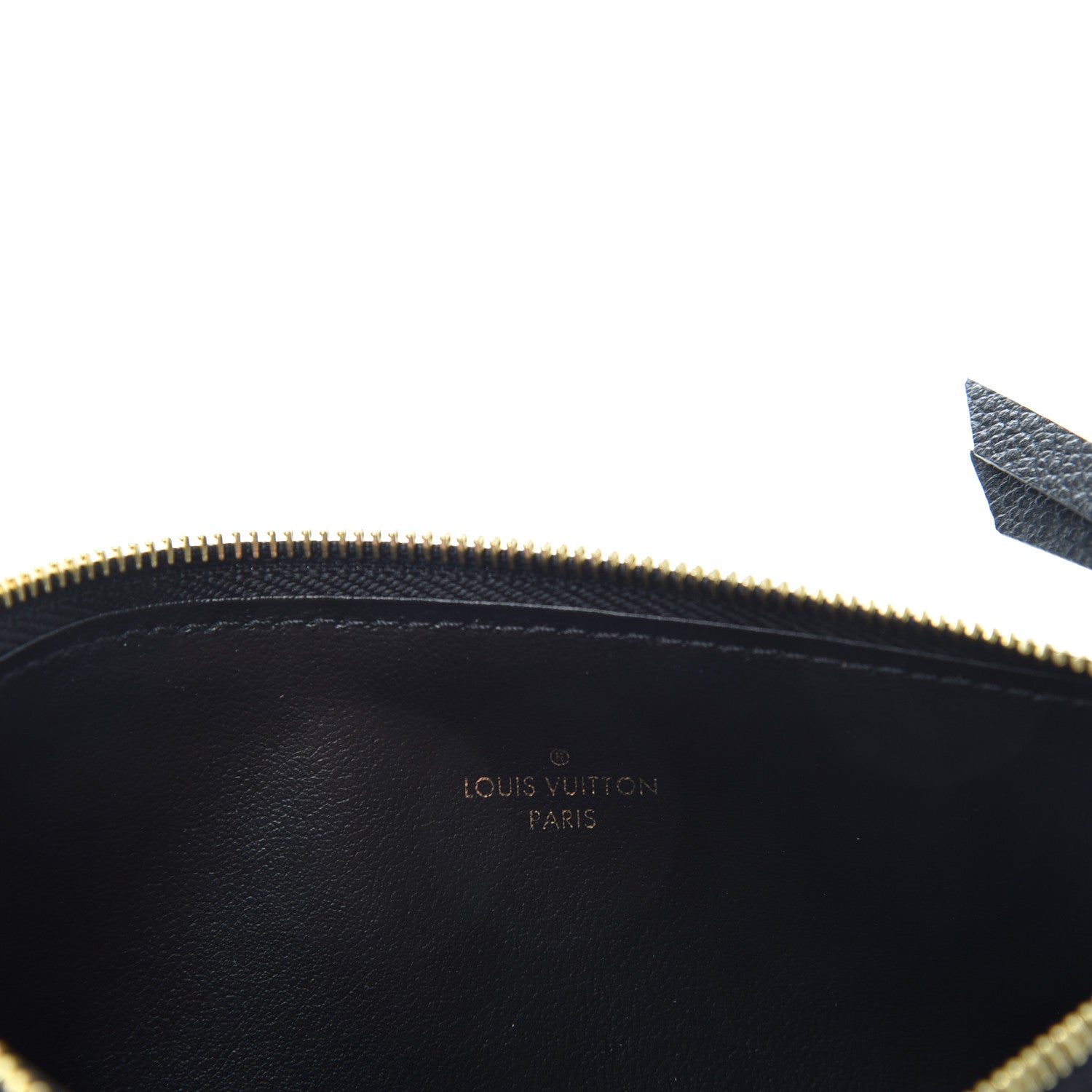 Louis Vuitton Empreinte Monogram Giant Pochette Felicie Zippered Insert Black 6 of 6