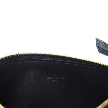 Louis Vuitton Empreinte Monogram Giant Pochette Felicie Zippered Insert Black 6 of 6