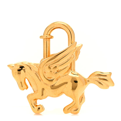 Hermes Pegasus Cadena Lock Gold 1 of 4