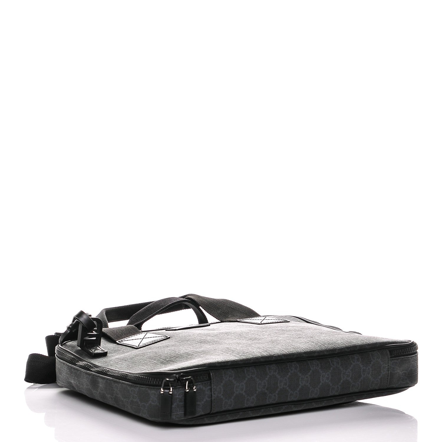 Gucci GG Plus Monogram Medium Computer Case Black 4 of 6