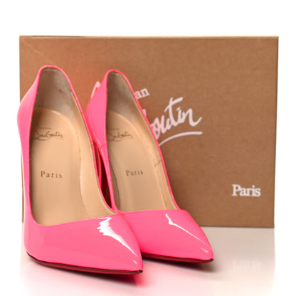 Christian Louboutin Patent So Kate 120 Pumps 37.5 Shocking Pink 8 of 8