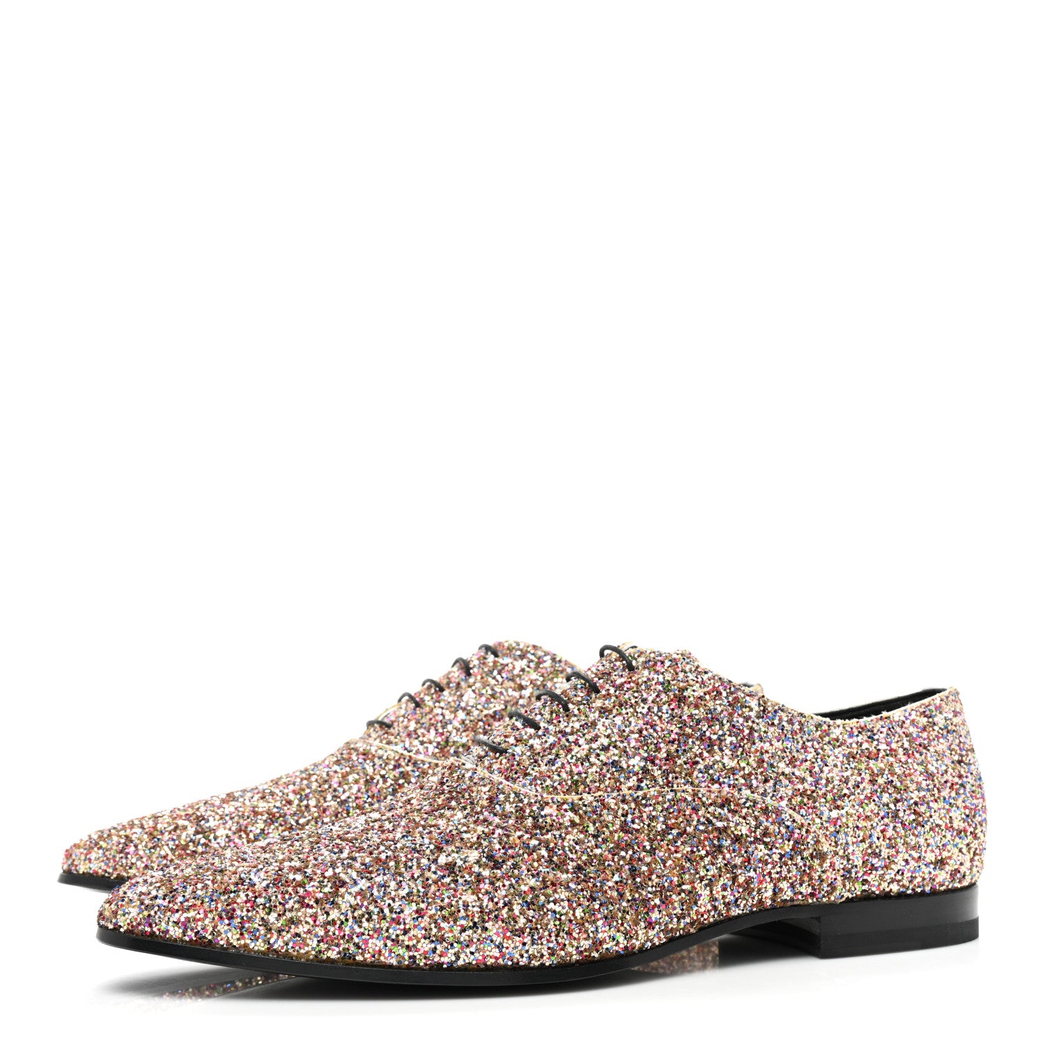 Saint Laurent Glitter Galactica Oxfords 43 Multicolor 3 of 8