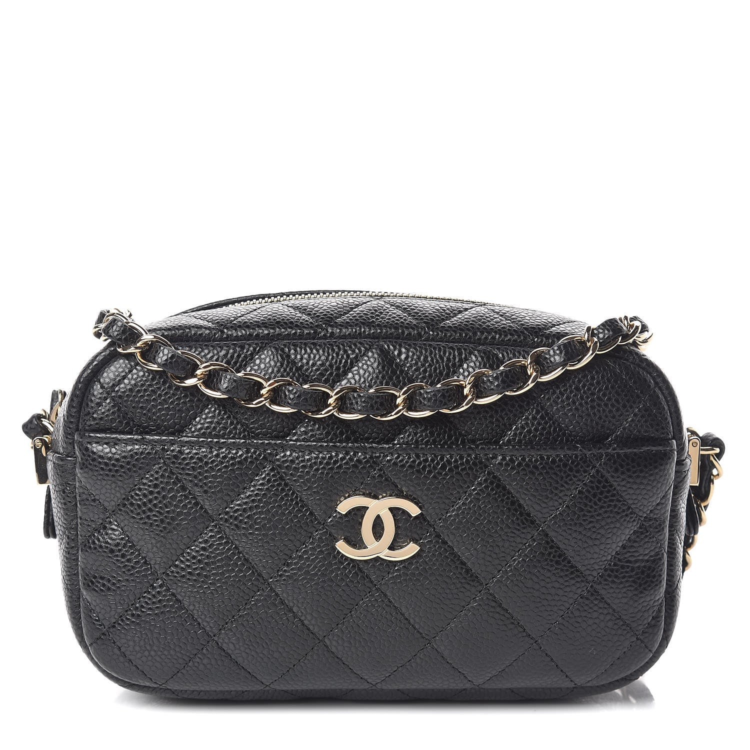 Chanel Caviar Quilted Camera Case Black 1 of 9