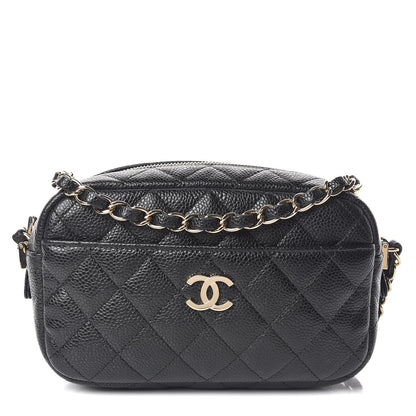 Chanel Caviar Quilted Camera Case Black 1 of 9