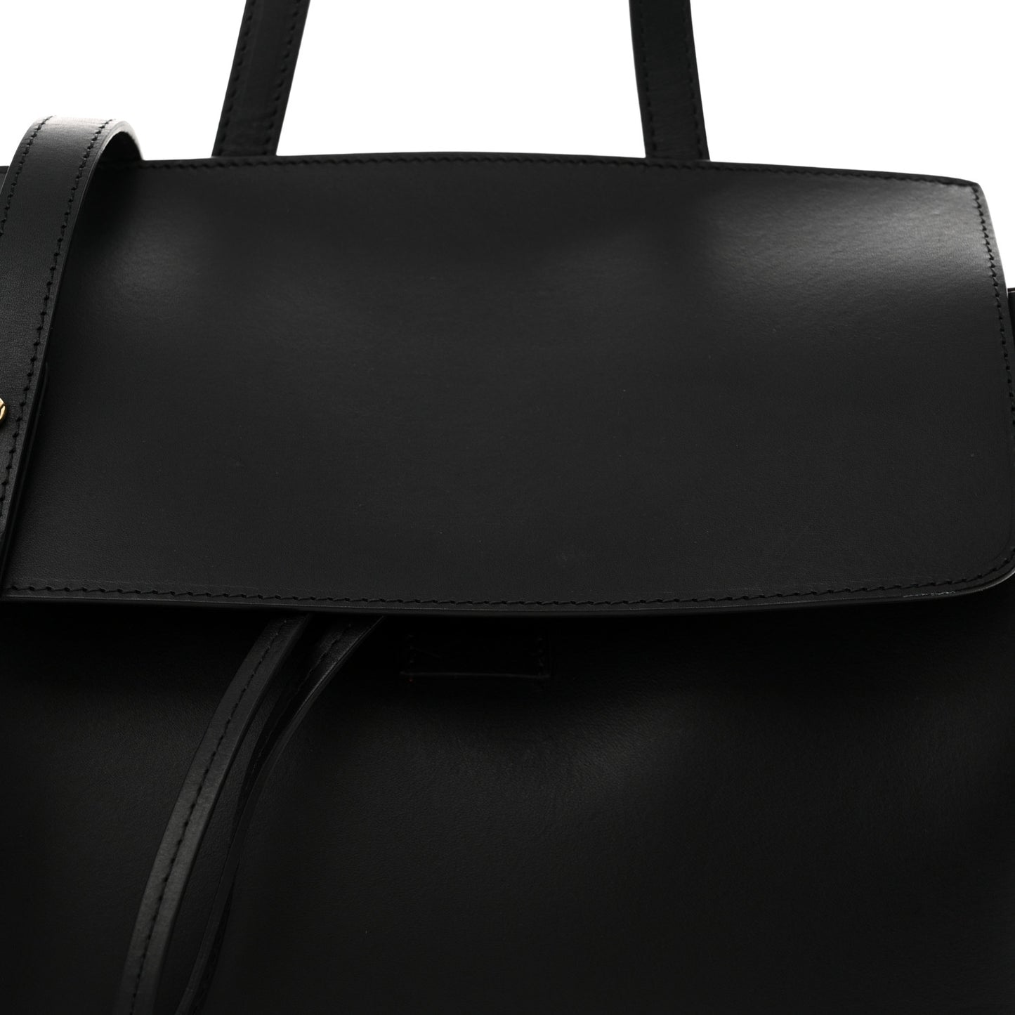 Calfskin Mini Lady Bag Black Flamma