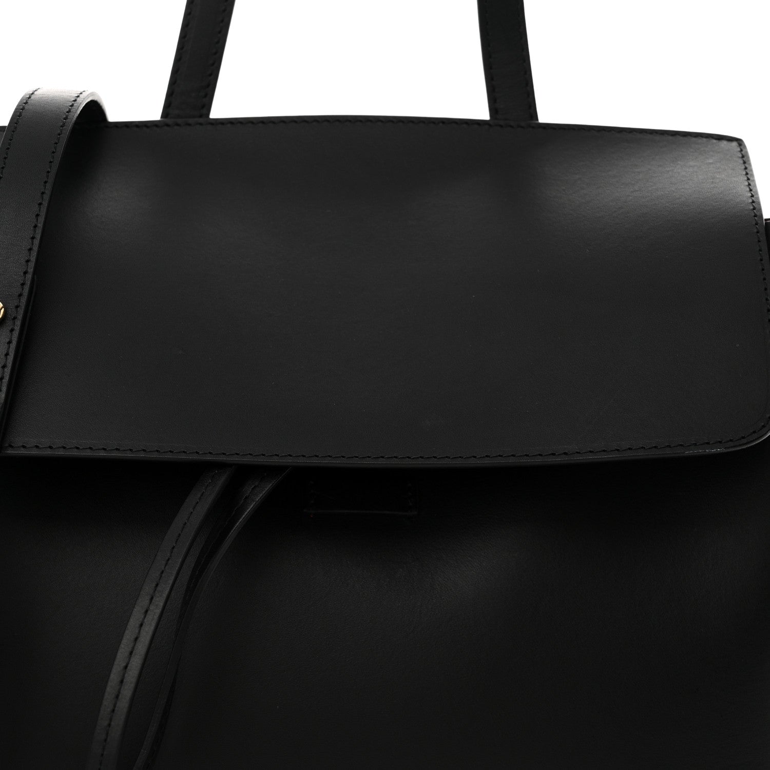 Mansur Gavriel Calfskin Mini Lady Bag Black Flamma 9 of 13