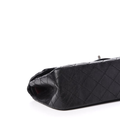 Chanel Aged Calfskin Quilted 2.55 Reissue 225 Flap Black 12 of 14