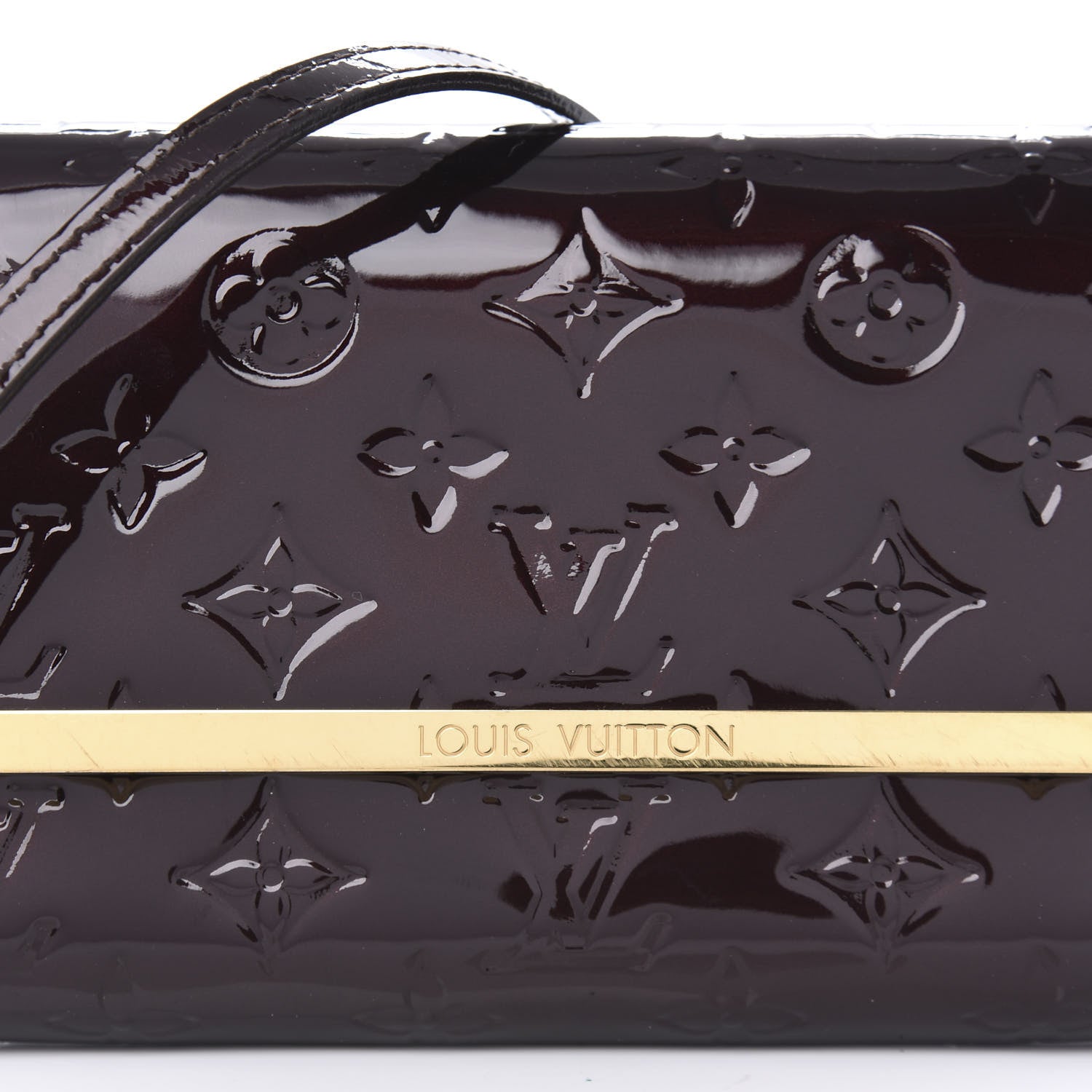 Louis Vuitton Vernis Rossmore MM Amarante 9 of 10