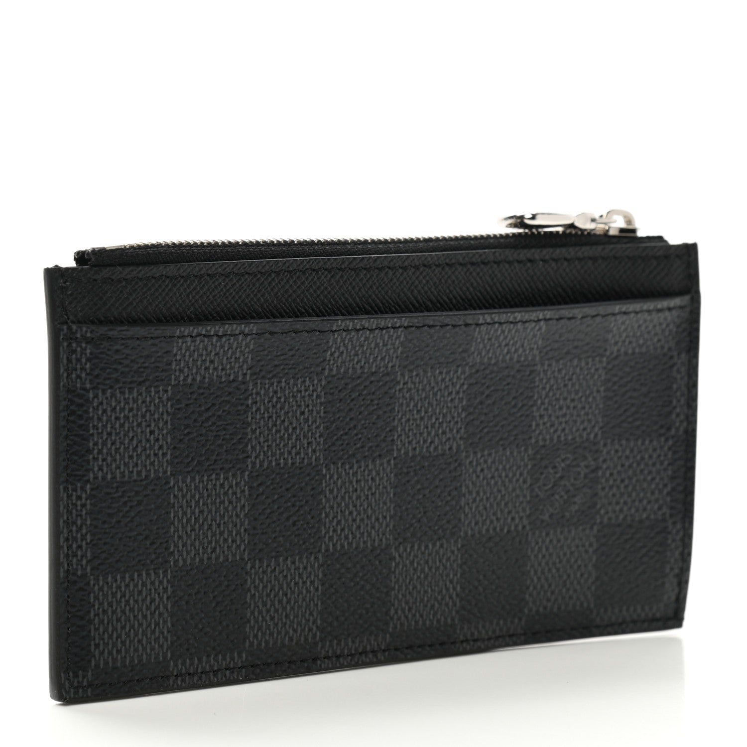 Louis Vuitton Damier Graphite Taiga Coin Card Holder 3 of 7