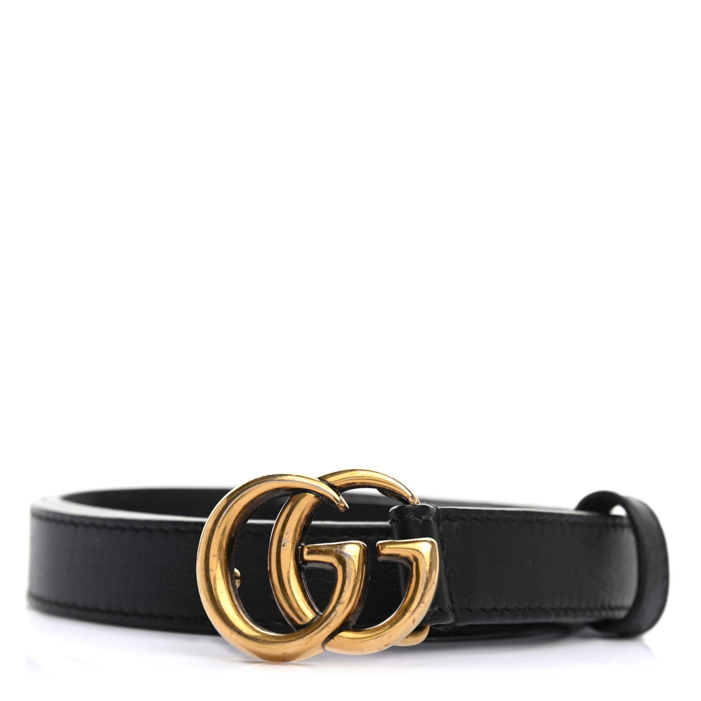 Calfskin Double G 20mm Belt 70 28 Black
