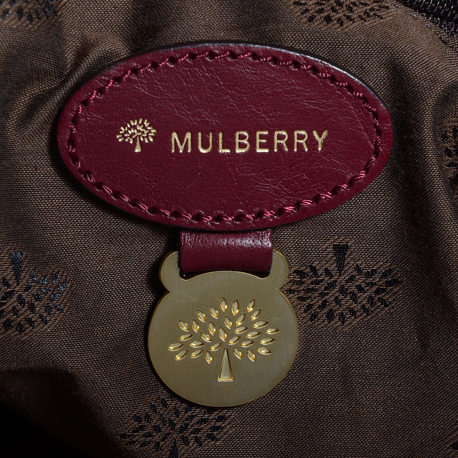 Mulberry Soft Buffalo Leather Oversized Alexa Oxblood 9 of 12