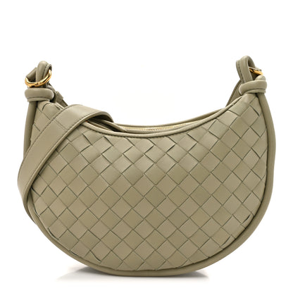 Bottega Veneta Nappa Intrecciato Small Gemelli Multipocket Bag Travertine Muse 1 of 11
