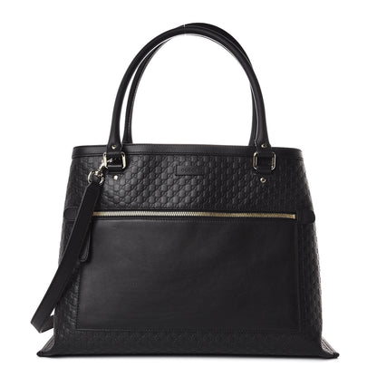 Gucci Soft Microguccissima Large Tote Black 1 of 11