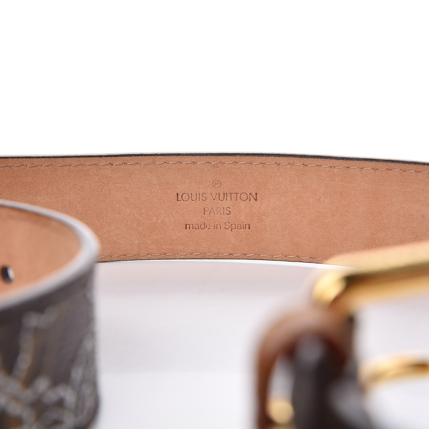 Louis Vuitton Monogram Dentelle Belt 90 36 4 of 10