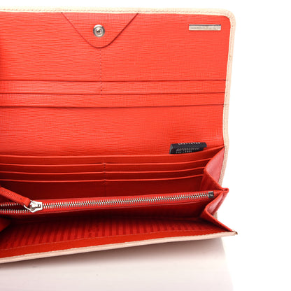 Fendi Vitello Elite Monster Continental Wallet Rosa Plaster 5 of 7