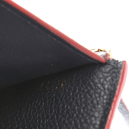 Louis Vuitton Empreinte Victorine Wallet Marine Rouge 7 of 8