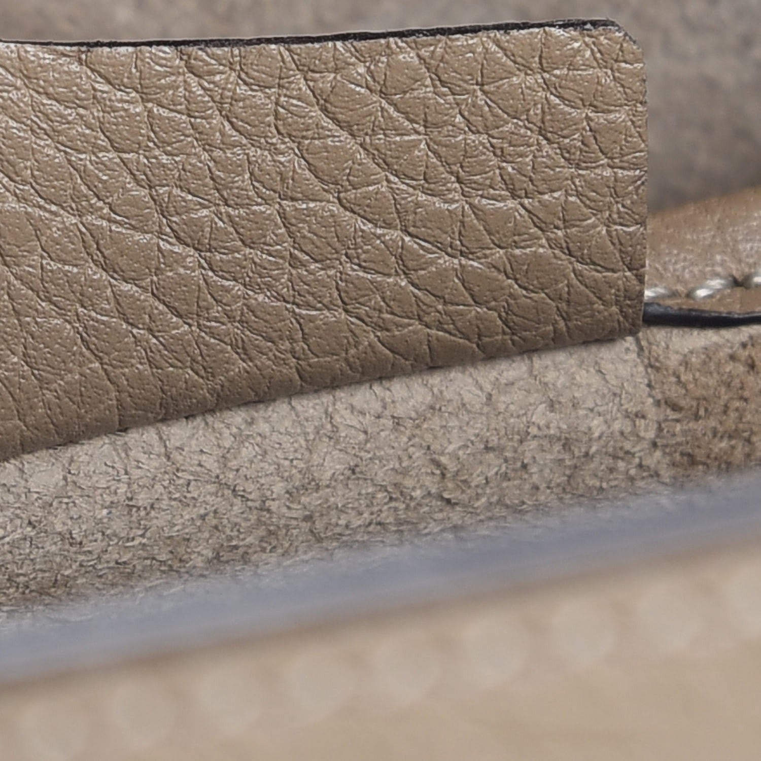 Celine Drummed Calfskin Nano Luggage Dune 8 of 8