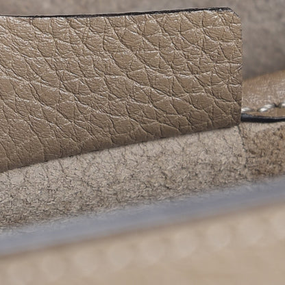 Celine Drummed Calfskin Nano Luggage Dune 8 of 8