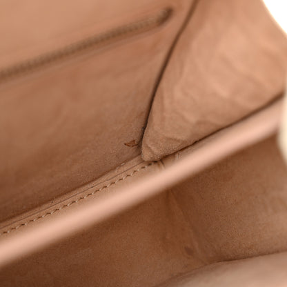 Alexander McQueen Calfskin Crocodile Embossed Box Shoulder Bag 16 White Bone 10 of 11