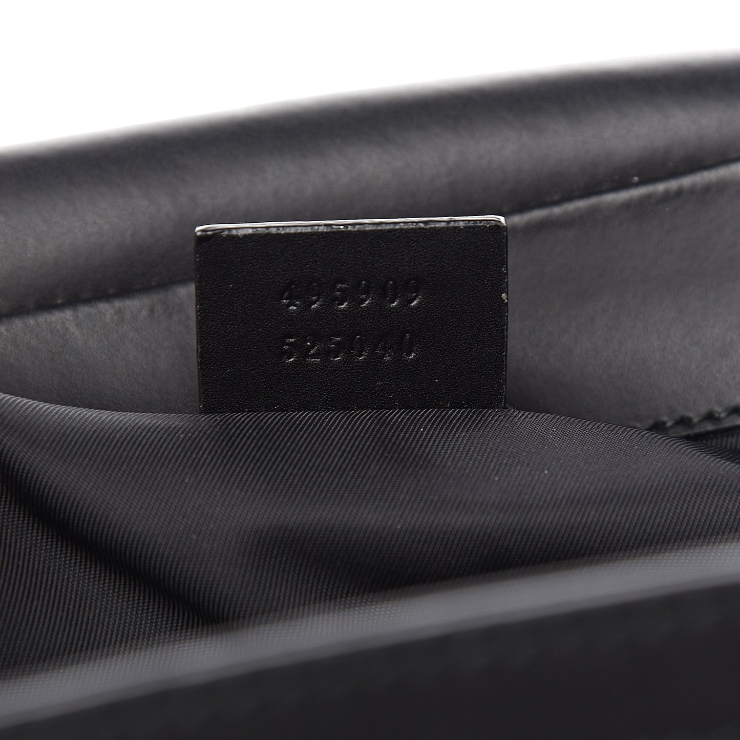 GG Supreme Monogram Web Messenger Diaper Bag Black Grey