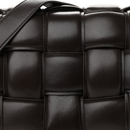 Bottega Veneta Nappa Maxi Intreccio Padded Cassette Crossbody Bag Fondente 9 of 9