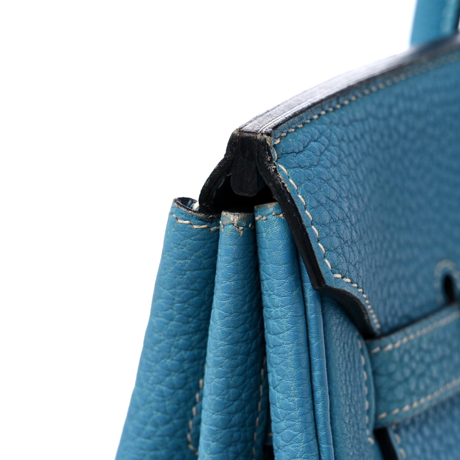 Hermes Togo Birkin 35 Blue Jean 17 of 18