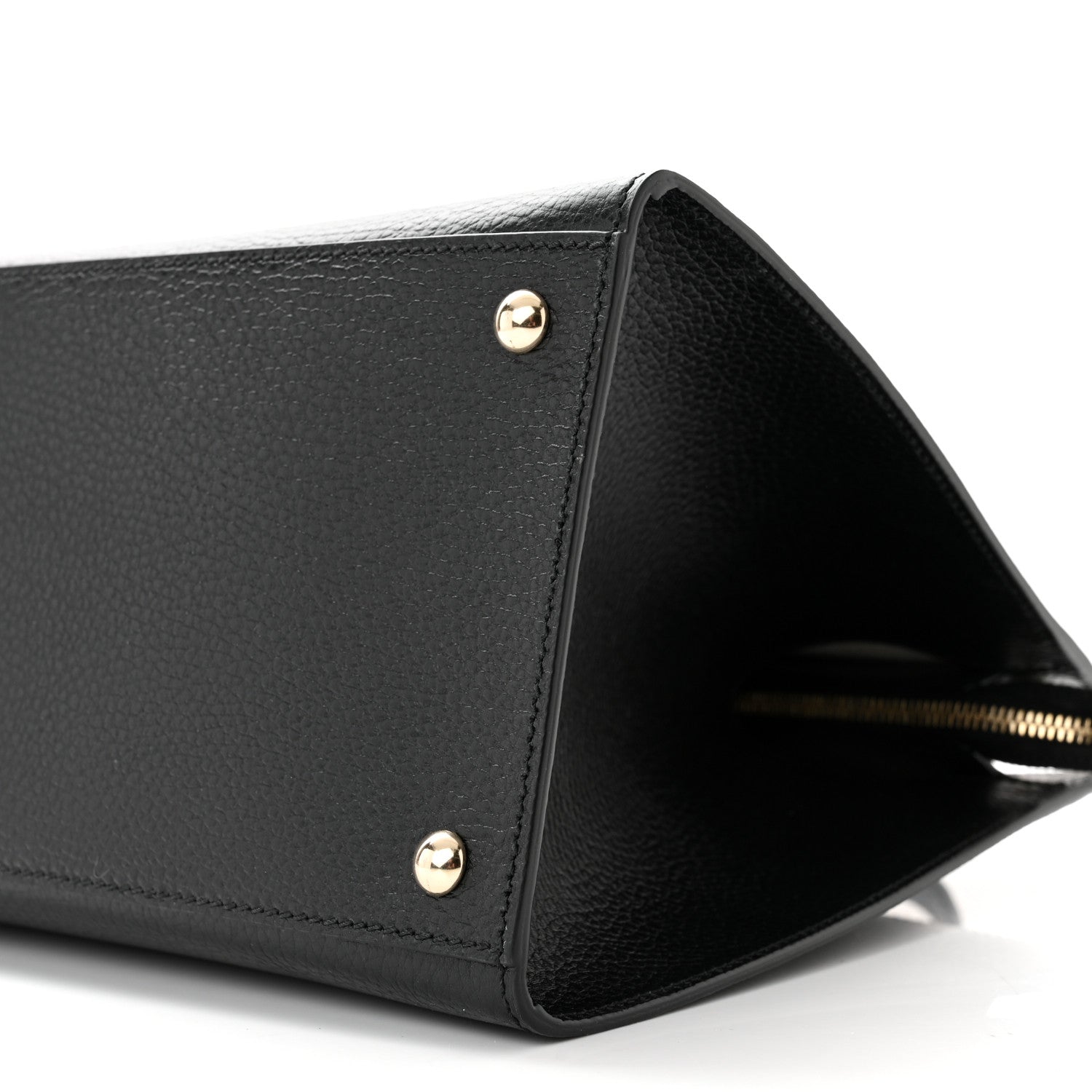 Gucci Dollar Calfskin Large Soho Top Handle Satchel Black 10 of 10