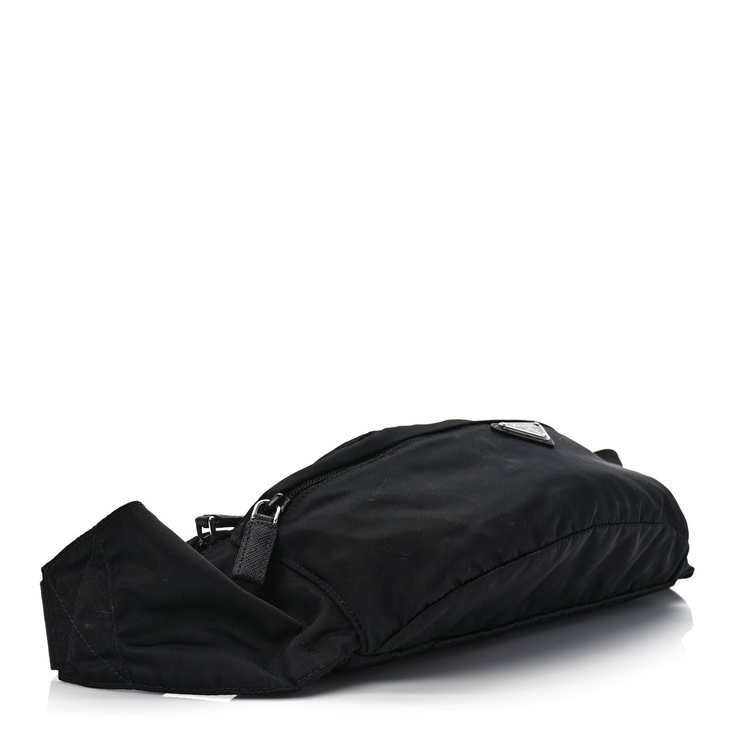 Prada Tessuto Nylon Montagna Belt Bag Black 4 of 9