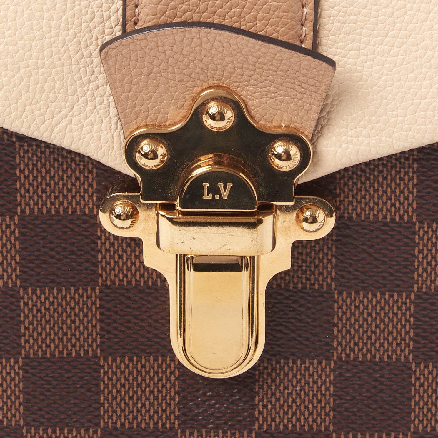 Louis Vuitton Damier Ebene Clapton Backpack Creme 7 of 8