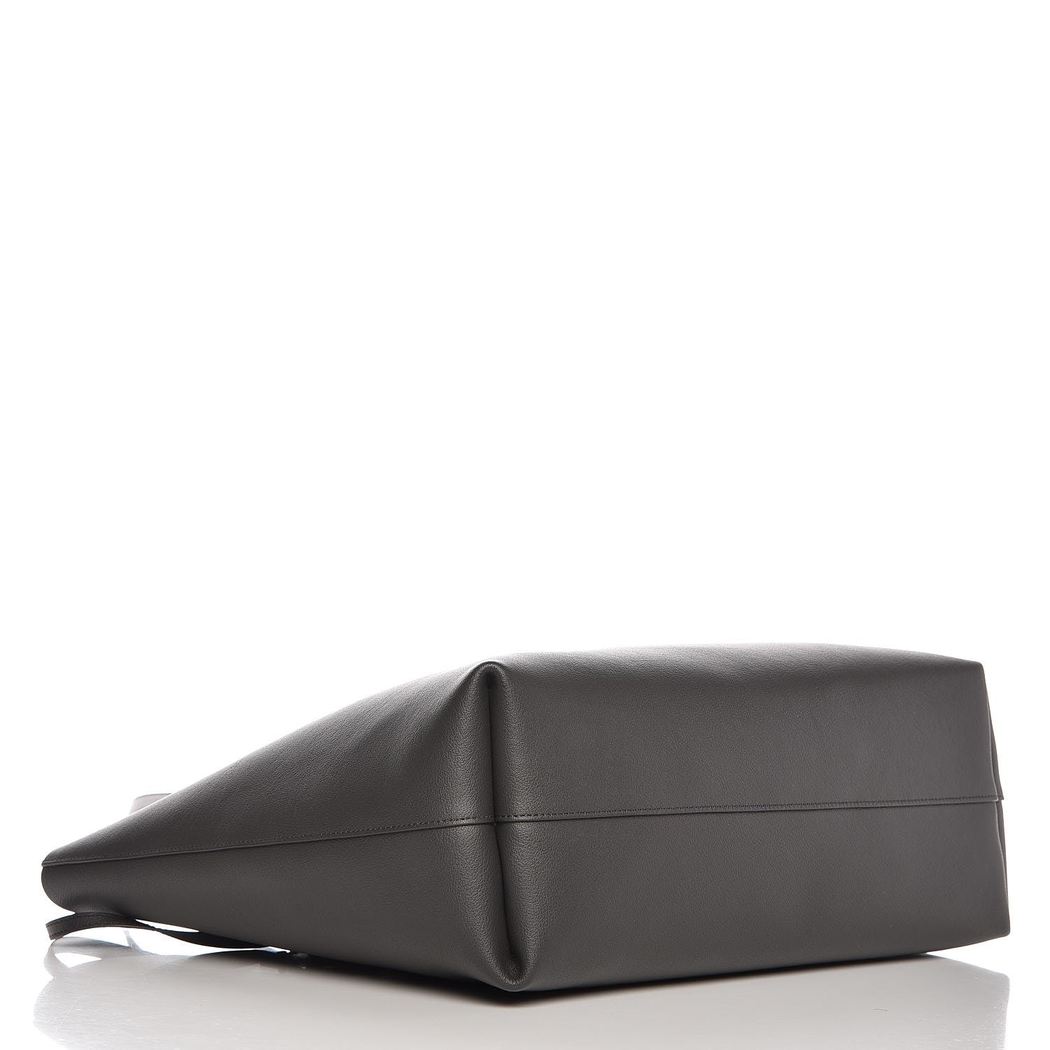 Saint Laurent Calfskin Large Shopping Tote Dark Grey 5 of 8