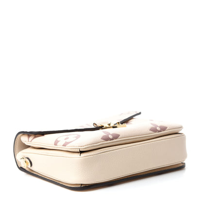 Louis Vuitton Empreinte Monogram Giant Pochette Metis Creme Bois De Rose 4 of 10