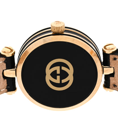 Gucci Stainless Steel Alligator 22mm Quartz Watch Black 4 of 5
