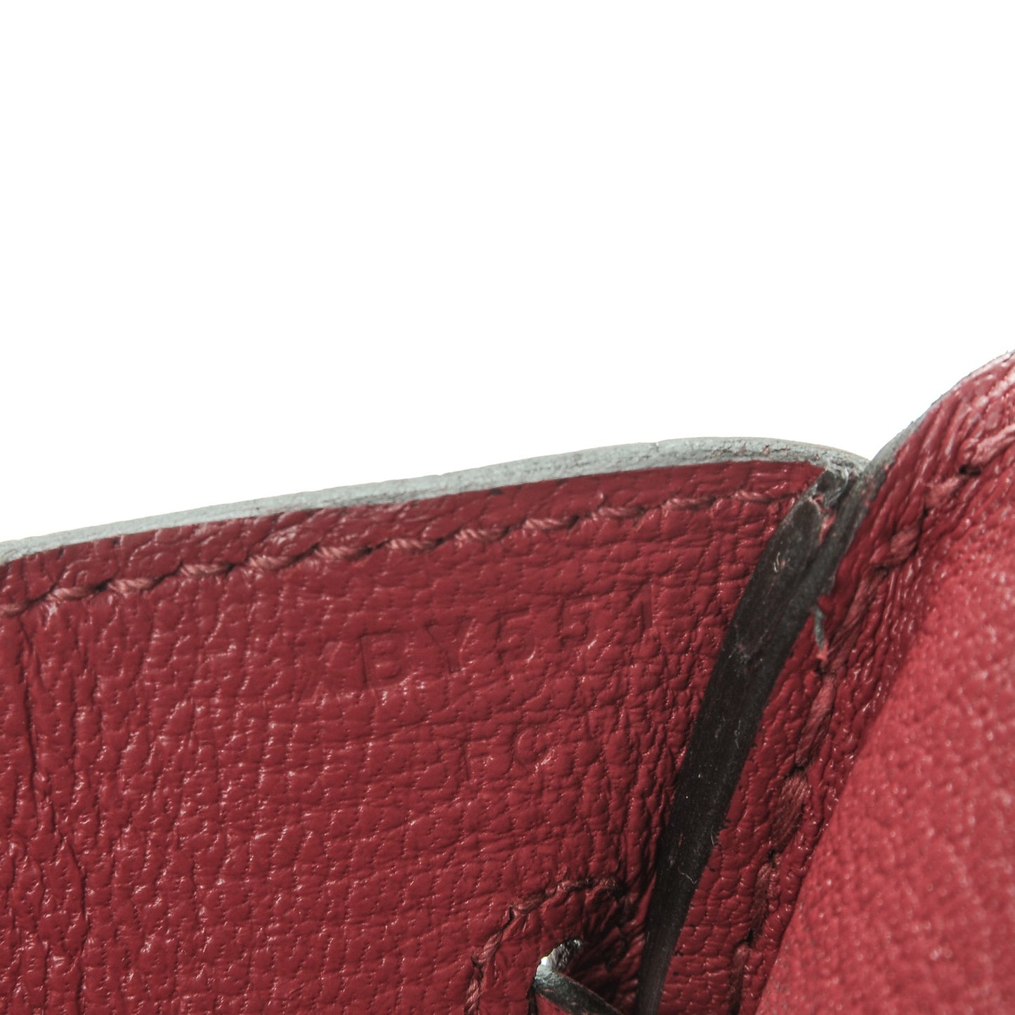Epsom Birkin 30 Rouge Grenat